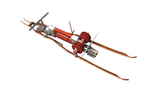 双滑道柔性分段绝缘器