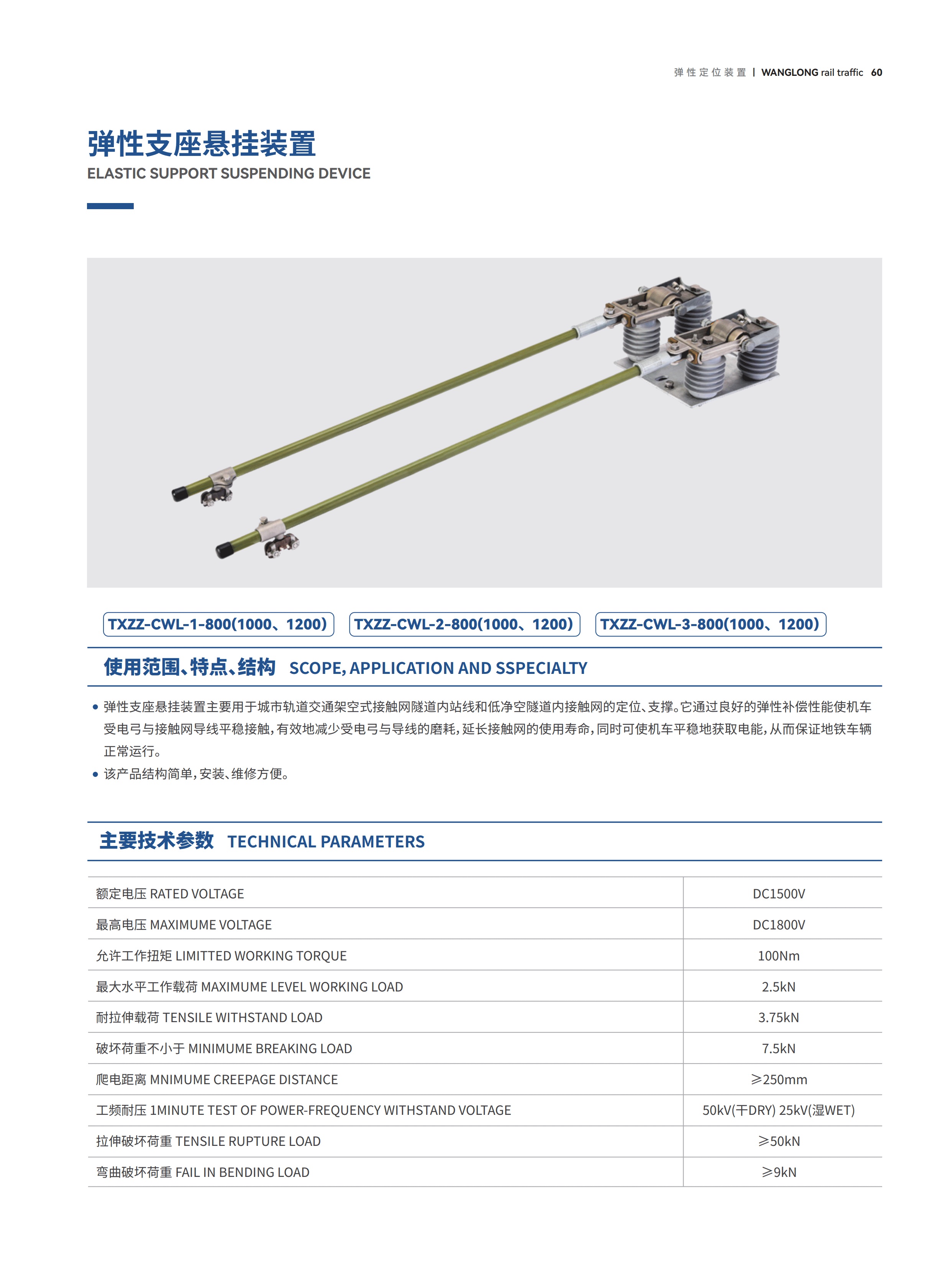 弹性支座悬挂装置(图1)